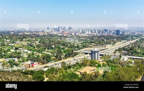 Los Angeles City Landscape Stock Photo Alamy