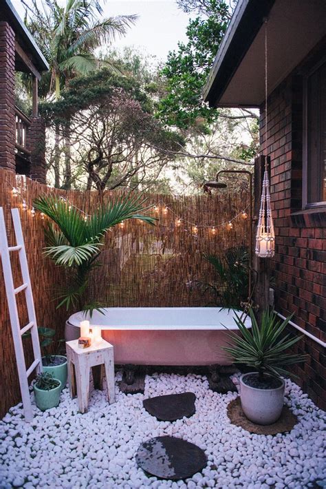 Awesome Rustic Outdoor Baths Ideas 2019 For Your Backyard Or Patio Loftek