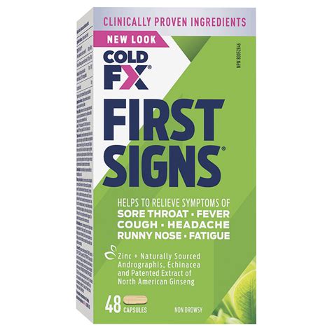 Cold Fx First Signs 48s