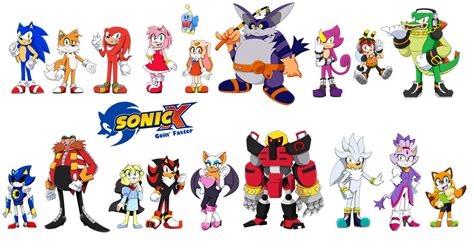 Sonic X Goin Faster Concept Sonic Characters By Izzyofthestars On