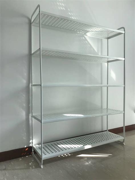 What is really nice about this piece of furniture is the fact that it is finished on all sides and can also be used as a room divider. Ikea Mulig shelving unit, white, Furniture, Others on ...