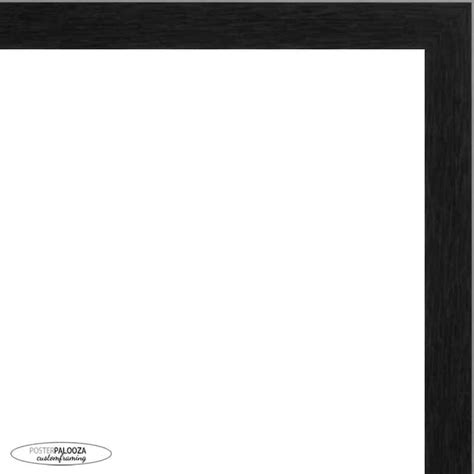 22x30 Traditional Black Complete Wood Picture Frame With Uv Acrylic