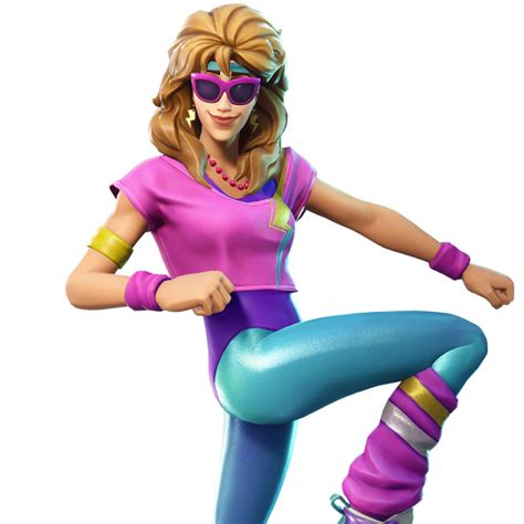 Aerobic Assassin Fortnite Skins Female Fitness Outfit
