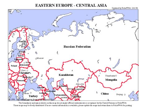 Eastern Europe And Central Asia World Reliefweb