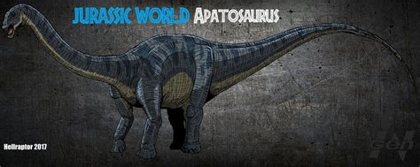 Jurassic World Apatosaurus New Art By Hellraptor On Deviantart