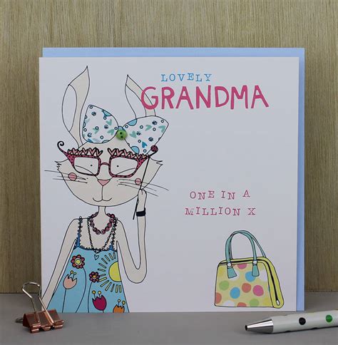 Grandma Birthday Greetings Card By Molly Mae