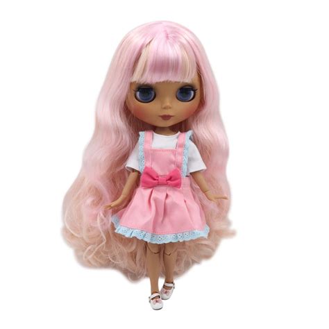 Icy Fortune Days Factory Blyth Doll No Bl Nude Doll With Dark Skin My