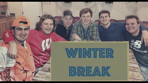 Winter Break Recap Youtube