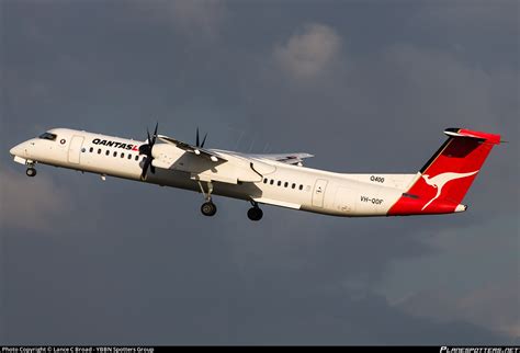 Vh Qof Qantaslink Bombardier Dhc 8 402q Dash 8 Photo By Lance C Broad