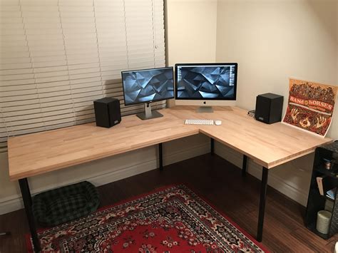 Ikea L Desk Setup Test 3