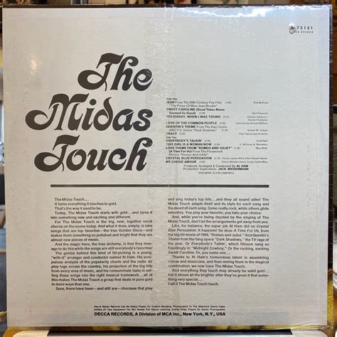 The Midas Touch - Midas Touch, The | VINYL7 RECORDS