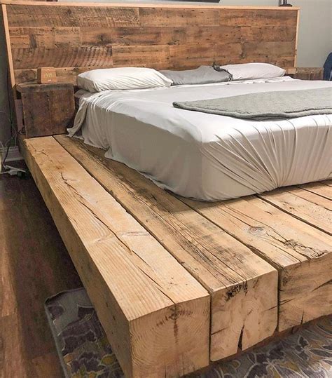 Finest name brands at the lowest discount prices! The Epic Barn Beam Bed Frame! — APS Design in 2020 ...