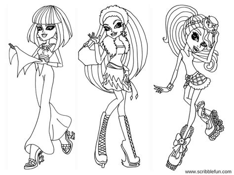 Abbey bominable and clawdeen wolf and i got the awesome movie is came out is called monster high haunted my favorite new monster high character is vandala doubloons daughter of receive our coloring pages by email. Free Printable Monster High Coloring Pages - ScribbleFun