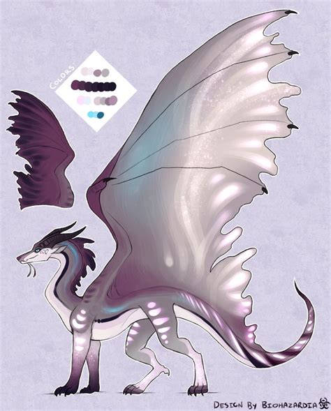 Silkwing Seawing Design Made For Allyval As A Christmas Present Wings Of Fire Wings Of Fire