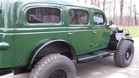 1941 Dodge Carryall Wc 53 4 Door Cummins By Precision Power Wagons