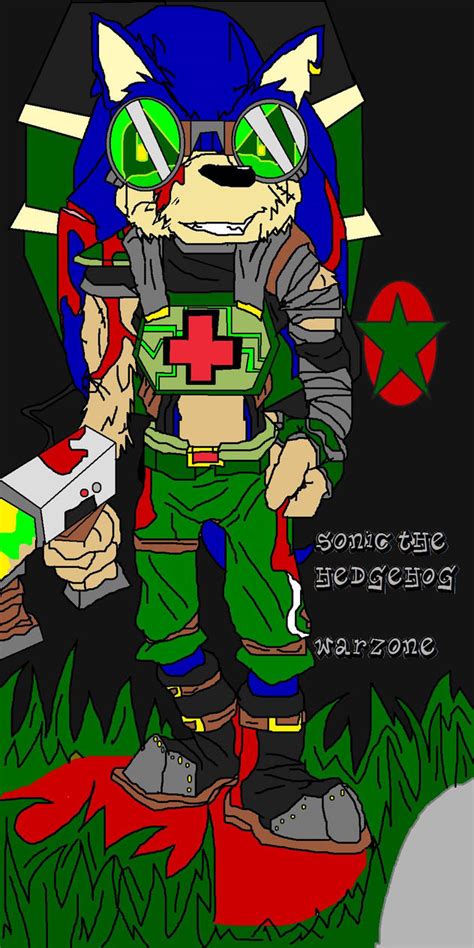 War Zone Sonic By Acejockey On Deviantart