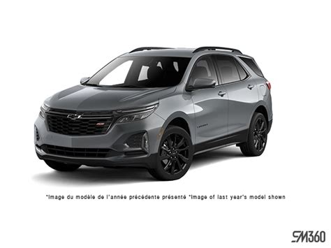 The 2024 Chevrolet Equinox Rs In Edmundston G And M Chevrolet Buick Gmc Ltd