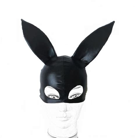 Sex Rabbit Ear Cover Body Feminino Eye Bondage Mask Costumes Role