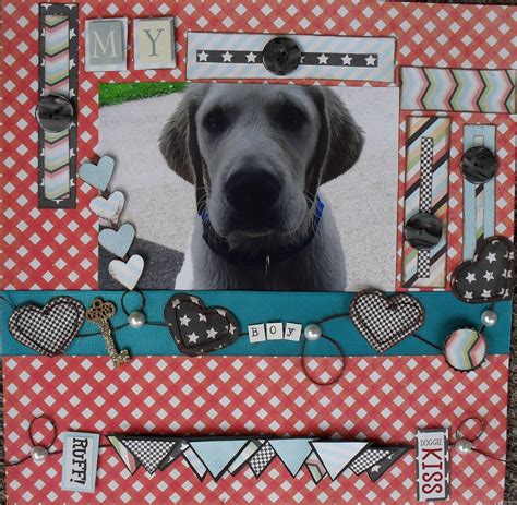 My Boy Dog Scrapbook Photo Scrapbook Scrapbook