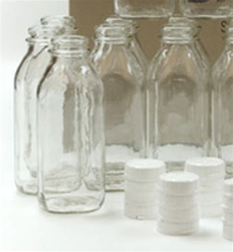 Glass Milk Bottle Quart