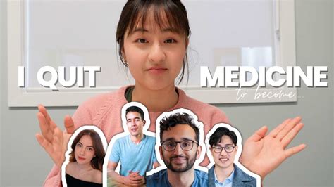 why i quit being a doctor for a year youtube
