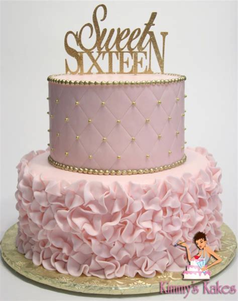 Sweet 16 By Kimmys Kakes Food Cupcakes Sweet 16 Birthday Cake