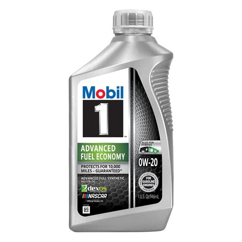 Mobil 1 124184 Mobil 1 Advanced Fuel Economy Motor Oil Summit Racing