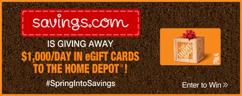 Click here to see what unbelievable discount they're offering today. *Expired* Win a $20 The Home Depot Gift Card - Freebies 4 Mom