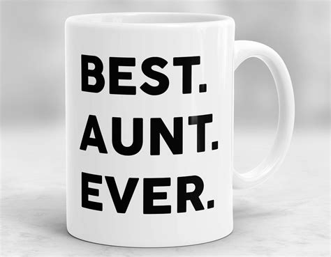 best aunt ever mug aunt mug aunt t t for aunt new etsy