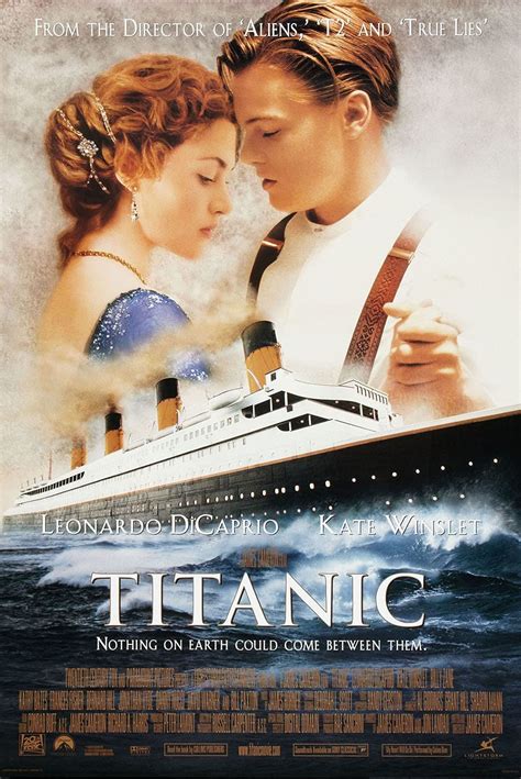 Titanic Movie Poster 2 Sided Original Ver B 27x40 Leonardo Dicaprio