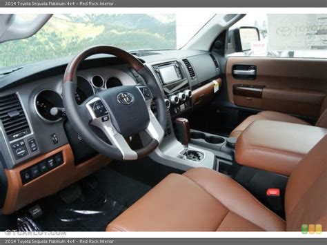 Red Rock 2014 Toyota Sequoia Interiors