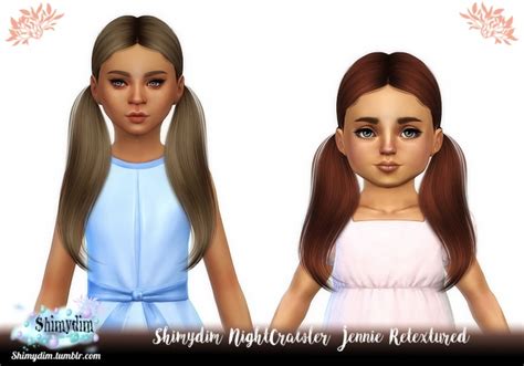 Child And Toddler Hair Retextures At Shimydim Sims Sims 4 Updates