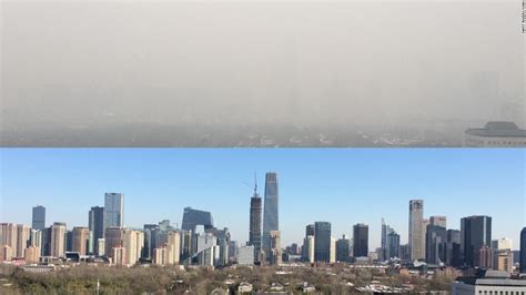 Beijing Smog First Red Alert For Pollution Issued