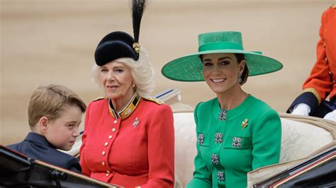 Kate Middleton Honors Princess Diana At King Charles Trooping The