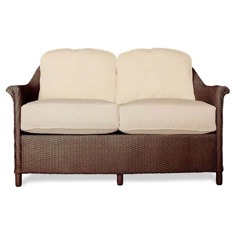 Lloyd Flanders Calypso Wicker Loveseat Replacement Cushion Lloyd Flanders Crofton Lloyd