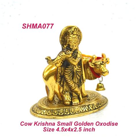 Cow Krishna Small Glox At Rs 200 Krishna Statue In Nadiad Id