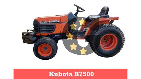 Kubota B7500 Specs Dimensions Horsepower Tire Size Hydraulic Fluid