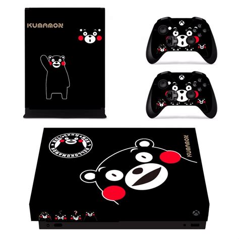 Kumamon Skin Sticker Decal For Microsoft Xbox One X Console And 2