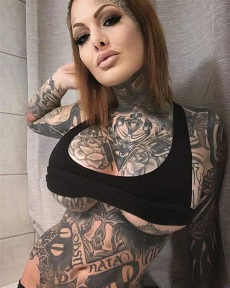 Pin By Brandon Shipp On Tattooed Women Hot Inked Girls Hot Tattoo
