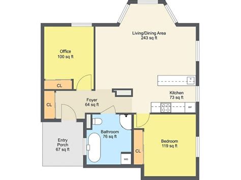 Customize 2d Floor Plans Roomsketcher