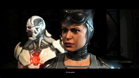 Injustice 2 Chapter 7 Breaking And Entering Cyborg And Catwoman