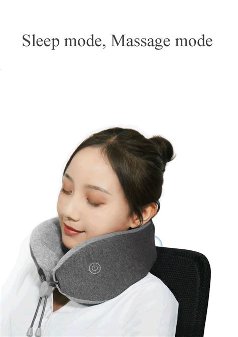 Original Xiaomi Massage Neck Pillow Neck Relax Sleep Pillow Muscle Therapy Massager Battery