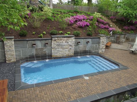 Photos Of Fiberglass Pools Small Swimming Pools Backyard Pool Designs Rectangular Pool