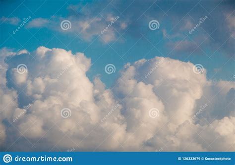 Dark And Grey Clouds Found In The Sky Stock Image Image