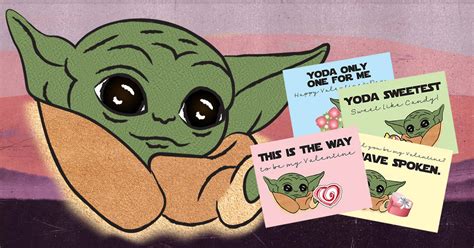Baby Yoda Valentine Printable More Than Thursdays