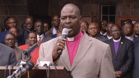 kenyan anglican archbishop ole sapit raises concern over gov t debt samrack media