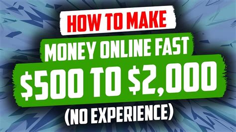 1.8 make money on amazon mechanical turk. How To Make Money Online Fast $500 to $2,000 per Week (No ...