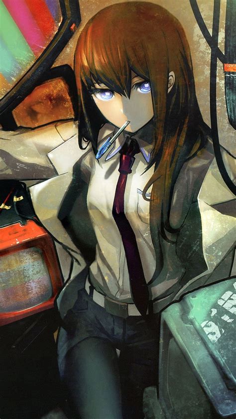 1080p Free Download Makise Kurisu Anime Gate Mad Novel Scientist