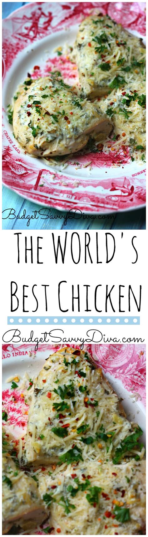 It is a very rich, flavorful, and filling meal, and it pairs well with almost any side dish. The World's Best Chicken Recipe - Budget Savvy Diva