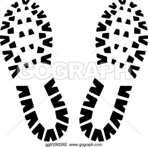 Footstep Icon Silhouette Vector Graphic Image Vector Art Wedding